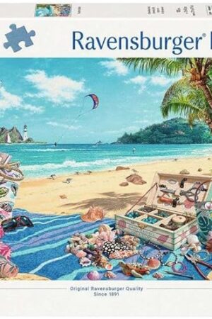 The Ravensburger The Shell Collector 1000 Piece Jigsaw Puzzle for Adults - 12000425 - Handcrafted Tooling, Made in Germany, Every Piece Fits Together Perfectly