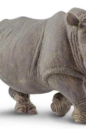 The Safari Ltd. White Rhino Figurine - Detailed 12.5" Plastic Model Figure - Fun Educational Toy for Boys, Girls & Kids Ages 1+