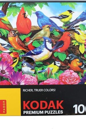 The RoseArt - Kodak Premium - Friendly Birds - 1000 Piece Jigsaw Puzzle for Adults