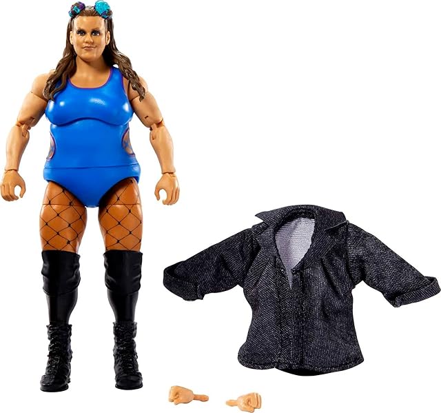 The Mattel WWE Elite Collection Action Figure & Accessories, Series #96 Doudrop 6-inch Collectible with 25 Articulation Points & Swappable Hands