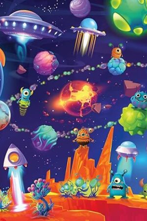 The Ravensburger Space Aliens 60 Piece Jigsaw Puzzle for Kids - Every Piece is Unique, Pieces Fit Together Perfectly