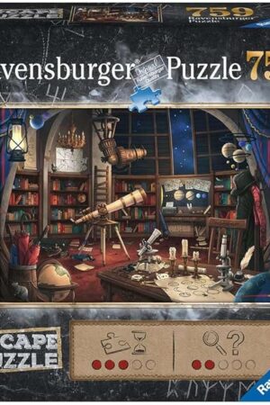 The Ravensburger Escape Puzzle - Space Observatory 759 Piece Jigsaw | Unique Escape Room Experience | Perfect for Kids and Adults Aged 12 and Up | FSC Certified Materials | 27'' x 20'' Size