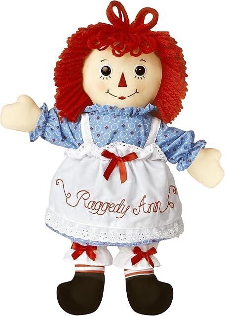 The Aurora® Timeless Raggedy Ann & Raggedy Andy® Raggedy Ann Classic Stuffed Animal - Cherished Memories - Lasting Play - Multicolor 16 Inches