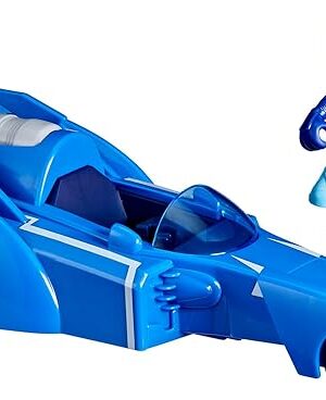 The PJ Masks Power Heroes Cat Racer, Toy Car with Lights and Sounds, Preschool Toys for Boys and Girls 3 Years and Up