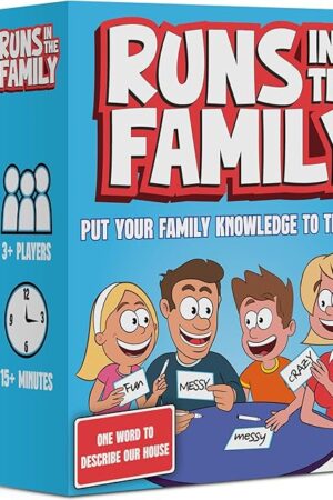 The Runs in The Family: Fun Board Games for Family Night - Think Like Your Fam Would - Games for Kids-Adults