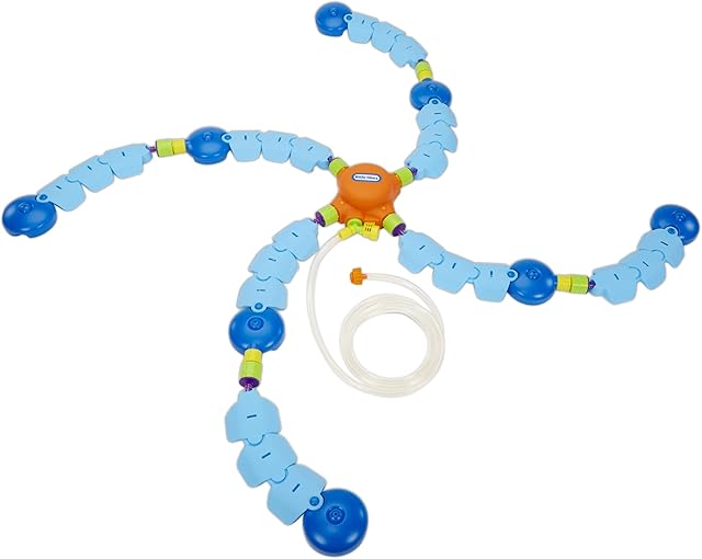 The Little Tikes Dancing Sprinkler Fun Zone Outdoor Water Toys - Fun Summer Backyard Beach Game or Kids Pool Party Theme, Outside Toys, Outdoor Water Play for Kids Boys Girls Age 3+ Years