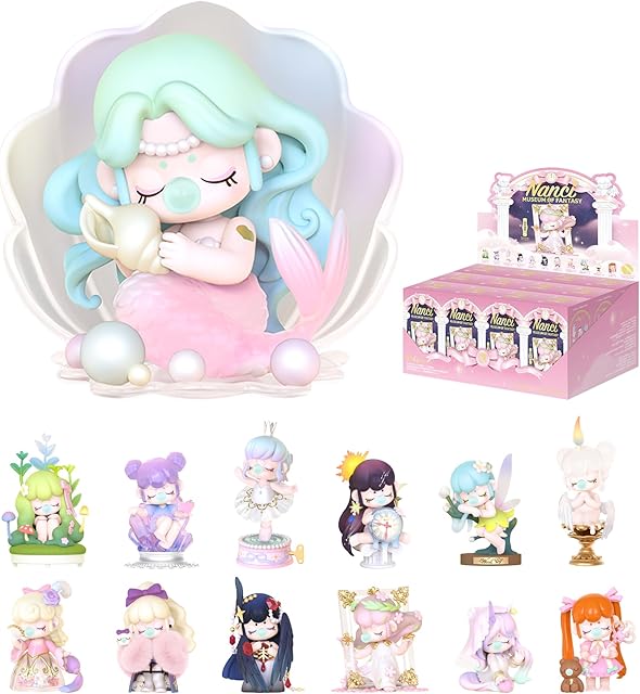 The Rolife Nanci Blind Box-Fantasy Museum Series, 1PC Random Action Figure Box, Popular Collectible Toy Cute Action Figure, Creative Gifts for Birthday/Christmas Holiday