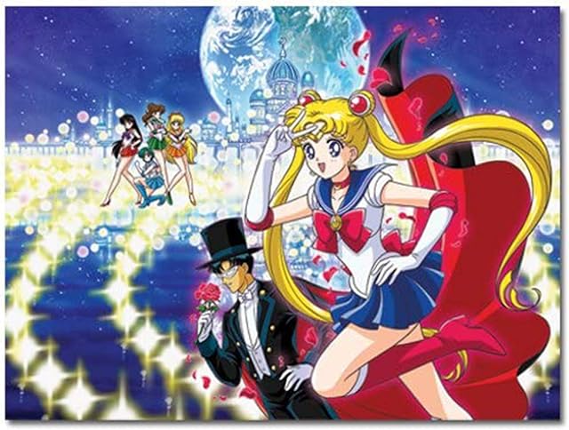 The Great Eastern Sailor Moon Group Jigsaw Puzzle (500-Piece)