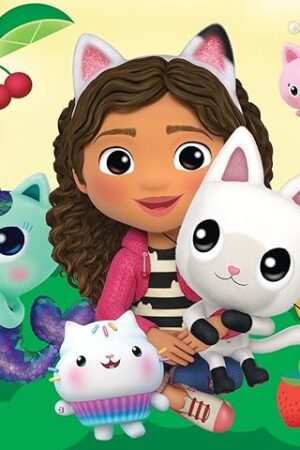 The Prime 3D | Universal | Gabby's Dollhouse | 100 Piece 3D Jigsaw Puzzle for Adults & Kids | Finished Size 24" x 18" | Challenging & Fun for Adults, Kids & Families | Immersive 3D Lenticular Effect