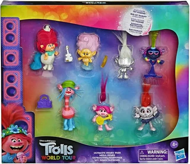 The DreamWorks Trolls: World Tour Ultimate Remix 7-Pack