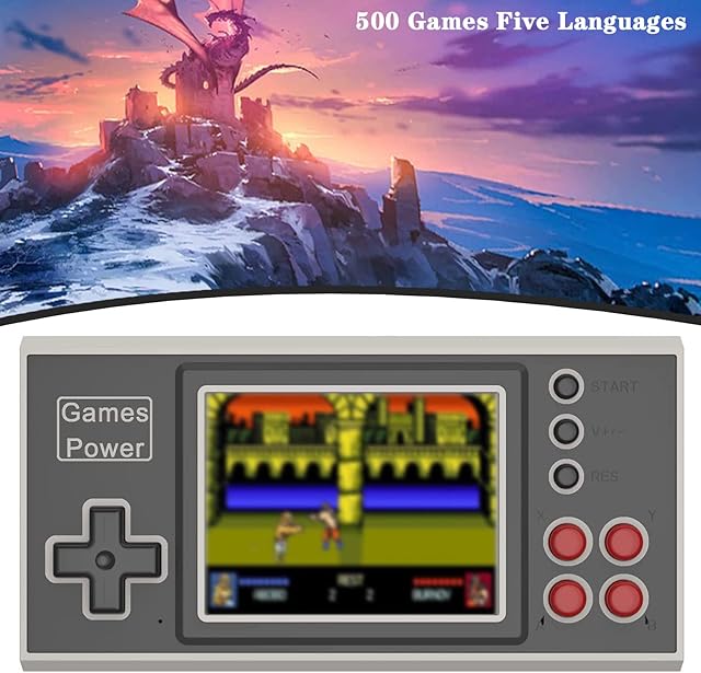 The Retro Game Console, Classic Handheld Video Game Console (500 in 1)