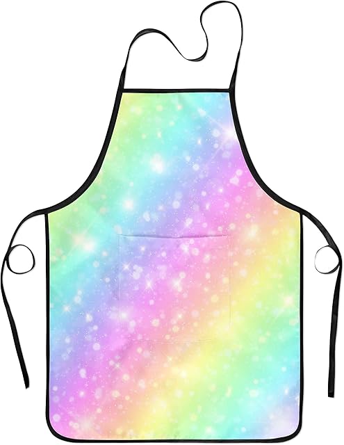 The Kids Apron for Girls Boys Toddler Art Smock Supplies Cooking Chef Painting Easel Waterproof Aprons with Pocket