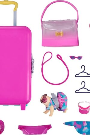 The Real Littles S5 Cutie Carries Pet Roller Case & Bag Pk