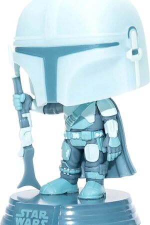The POP Mandalorian Hologram (Star Wars) Funko Glow in The Dark Exclusive