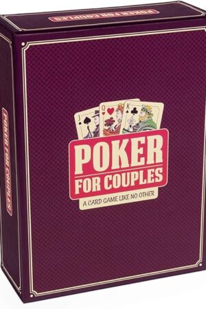 The Poker for Couples – A Romantic and Daring Game for Couples – Over 200 Fun Dares and Intimate Questions for Date Night – Quick and Advanced Versions Included – Perfect for Both Gamers and Non-Gamers