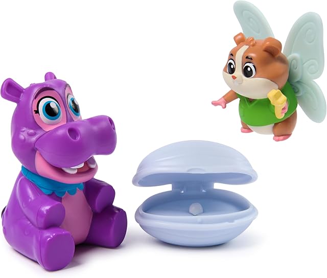 The Vida the Vet, Tooth Fairy Wish Pack with Popcorn & Juno Toy Figures with a Tooth in Clam Shell Accessory, Kids Toys for Girls & Boys Ages 3 and up