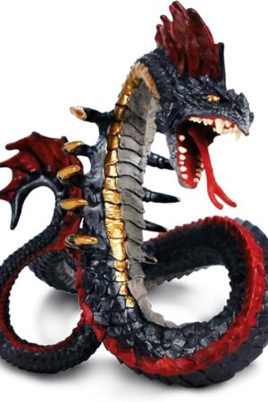 The Safari Ltd. Mythical Basilisk Figurine – 5.5" Mythical Serpent Model Figure– Imaginative Toy for Boys, Girls, & Kids Ages 3+
