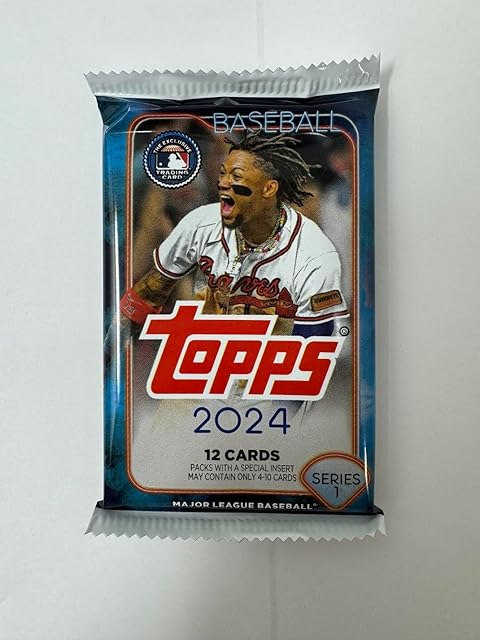 The 2024 Topps Series 1 Baseball Blaster Box Value Pack - 1 Pack - 12 Cards