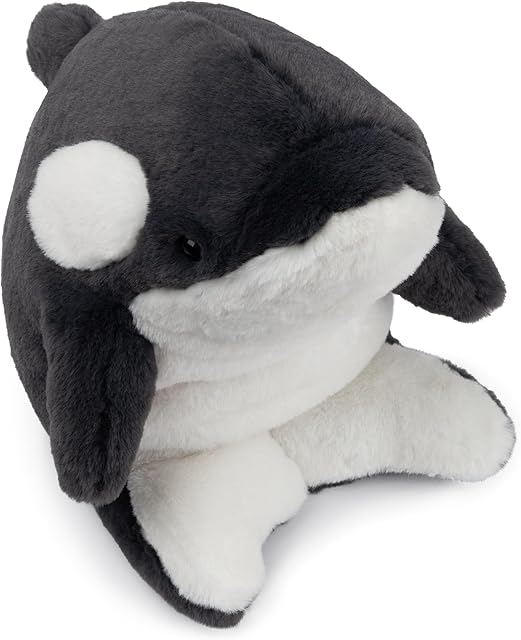 The GUND Flynn Orca Whale Plush, Premium Whale Stuffed Animal for Ages 1 and Up, Black/White, 10?
