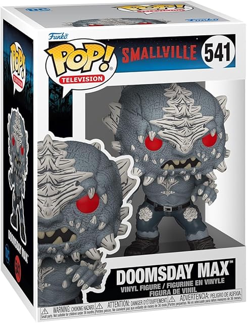 The Funko Pop Television: Smallville - Doomsday Max - Collectable Vinyl Figure - Gift Idea - Official Merchandise - Toys for Kids & Adults - Superheroes Fans - Model Figure for Collectors and Display