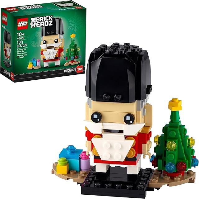 The LEGO BrickHeadz Nutcracker 40425 Building Kit (180 Pieces) - Sextoyzone