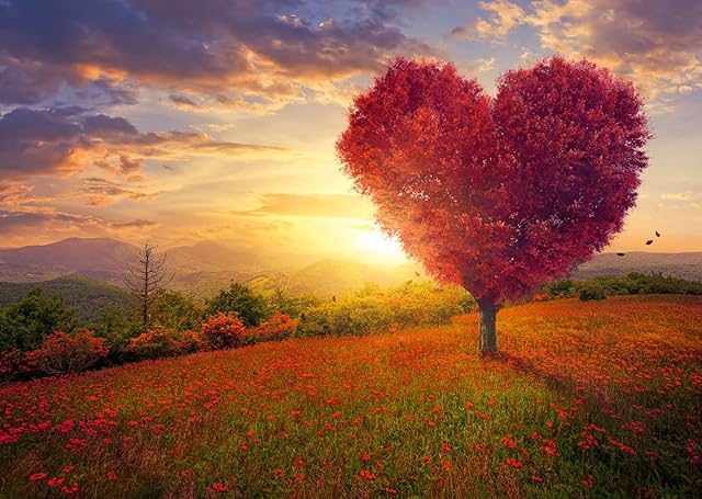 The Wonder Forge Tree of Love 1000 Piece Jigsaw Puzzle for Adults | Unique, Perfectly-Fitting Pieces | Fun, Vibrant Imagery | Amazon Exclusive