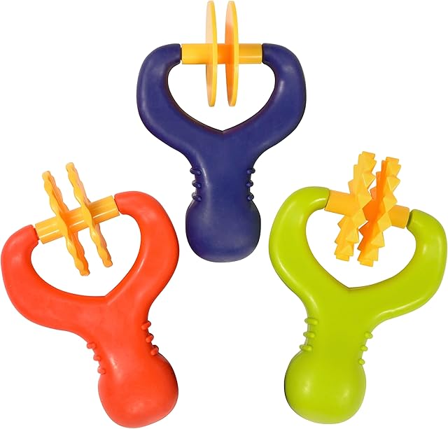 The READY 2 LEARN Chunky Dough Strip Cutters - 3 Patterns - Plastic Dough Cutters for Kids - Toddler Art Supplies - Clay Tools for Kids