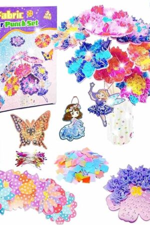 The Poke Art for Kids Ages 4-8 - DIY Crafts Kit Flower Bouquet 6 7 8 9 10 11 12 Year Old Girl Birthday Gifts Present - Toys for Ages 5-7 - Christmas Stocking Stuffers Mess-Free Children Creative Activity