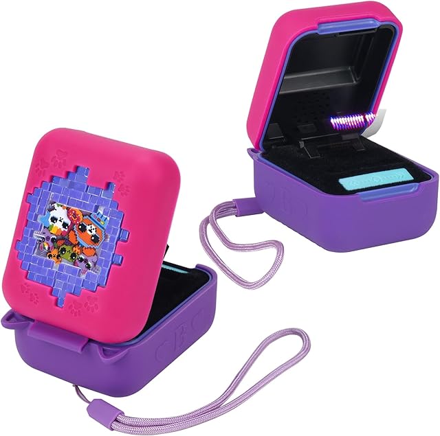 The MGZNMTY Silicone Case for Bitzee Interactive Toy Digital Pet and Case, Protective Skin Sleeve for Bitsy Electronic Gadget Virtual Pet (Multicolor)