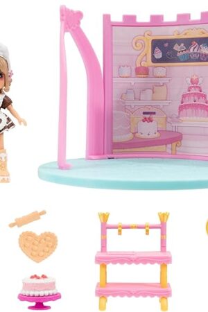 The Royale High Baking Class Playset - 1 Doll, 6 Accessories - Fits Inside Castle Playset - Virtual Item Code Included - Ages 5+