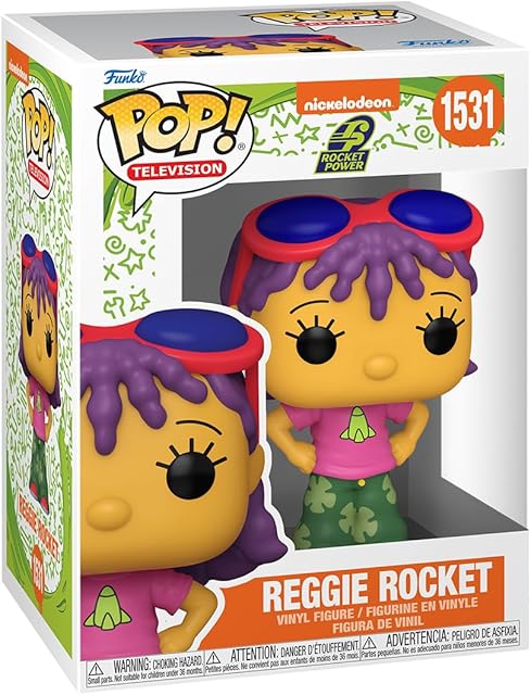 The Funko POP! TV: Nick Rewind - Reggie Rocket - Nickelodeon Slime - Collectable Vinyl Figure - Gift Idea - Official Merchandise - for Kids & Adults - Ad Icons Fans - Model Figure for Collectors