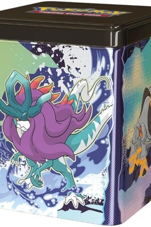 The Pokemon TCG: Stacking Tin (Q1 2025) - 3 Packs, Stickers (Random Design)