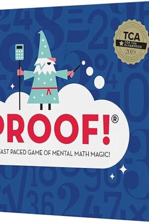 The Proof! Math Game - Fast Paced Mental Math Magic - Teachers' Choice Award Winning Educational Game, Ages 9+