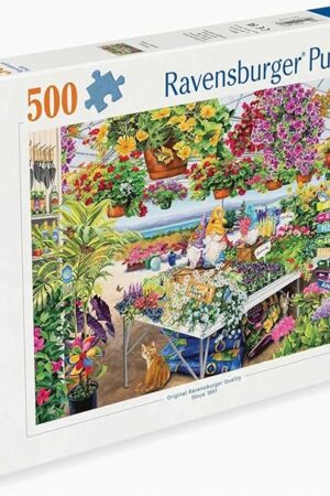 The Ravensburger Glorious Garden Center 500 Piece Jigsaw Puzzle | Great Gift for Puzzlers | Premium German Craftsmanship | FSC Certified Sustainable Wood