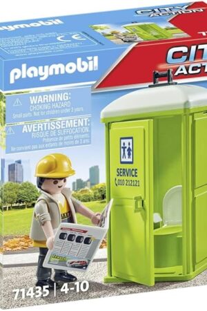 The PLAYMOBIL City Action Mobile Toilet (Bajamaja) - 71435