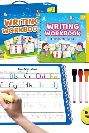 The Preschool Learning Activities - Tracing Books for Kids Ages 3-4 Toddler,Writing Practice Tracing for Age 3-5,Preschool Kindergarten Workbooks,Handwriting Books for 4-5 Year Olds