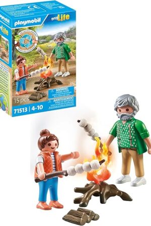 The PLAYMOBIL 71513 Campfire with Marshmallows