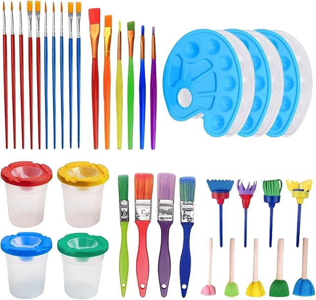 The 39 Pieces Kids Art Drawing Kit - Unleash Their Creativity with Professional Quality Supplies, for Ages 4-12, Portable Case for Easy Travel