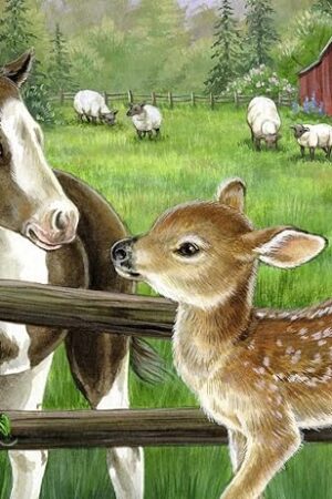 The Ravensburger New Neighbors 60-Piece Jigsaw Puzzle - Unique Shape Pieces | Anti-Glare Surface | Ideal for Kids | Perfect Family Fun Activity