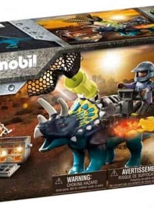 The Playmobil Dino Rise Triceratops: Battle for The Legendary Stones