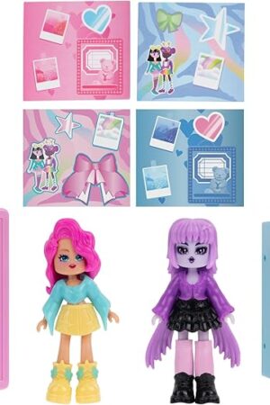 The Royale High Surprise Locker 2-Pack - (2) Series 1 Dolls, Mystery Backpacks, and Lockers - Virtual Item Code for Starlight Bow Included - Ages 5+