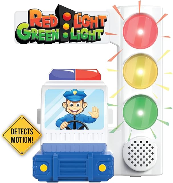 The Move2Play, Red Light Green Light Game with Motion Sensing | Family Fun & Birthday Party Games | Gift for Kids, Preschool, & Toddlers Ages 2, 3, 4, 5, 6, 7+ Year Olds | Travel, Indoor, Outdoor