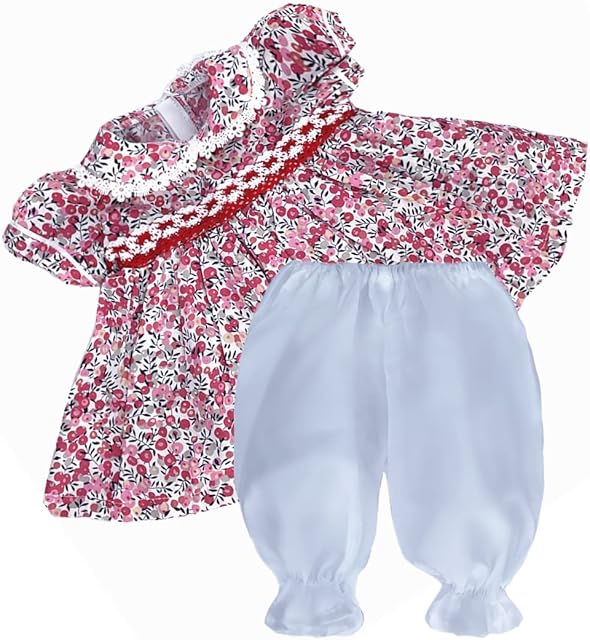 The 24 Inch Reborn Baby Girl Doll Clothes Accessories Skirt Outfits for 22-24 Inch Reborn Dolls Girl Clothes