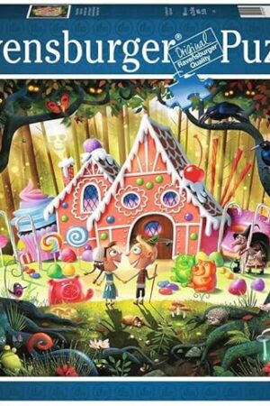 The Ravensburger Hansel and Gretel Beware! 1000 Piece Jigsaw Puzzle for Adults and Kids | Unique Softclick Technology | Vibrant and Glare-Free | Sustainable Forestry Practices