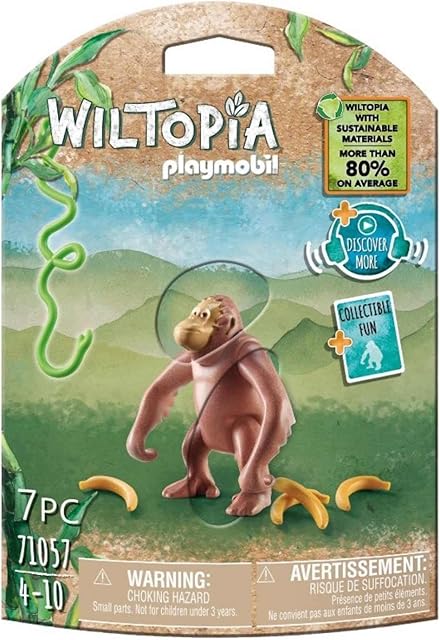 The Playmobil Wiltopia Orangutan Animal Figure