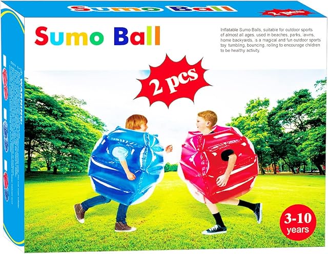 The ZHUYNXIR Sumo Balls for Kids, Kids Bumper Bounce Ball,Lawn Game Ball for Child Outdoor Team Gaming Play