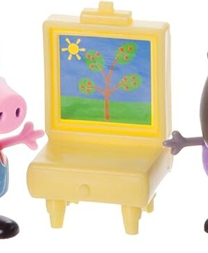 The Peppa Pig Peppa & Danny Dog Painting Action Figure