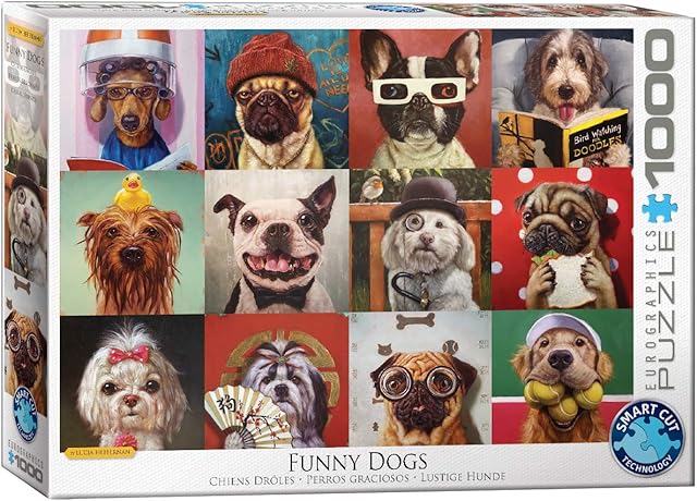 The Funny Dogs by Lucia Heffernan
