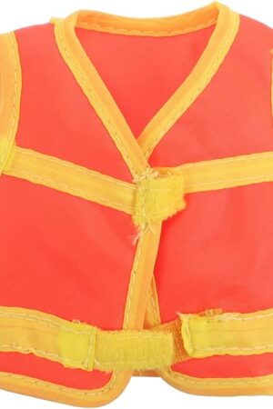 The Reflective Vest for Scale Bjd Dolls Figures Unique Safety Clothing for Enhanced Visibility and Playability Stylish Vest for Doll Wardrobe