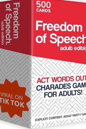 The QUOKKA Freedom of Speech Card Board Game - Adult Edition - Fast-Paced | Guess The Word | Easy to Play - Party Game for Game Night